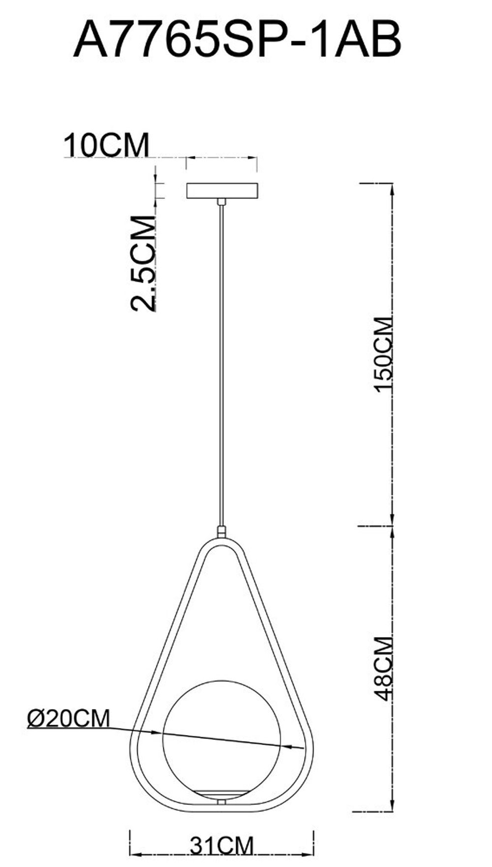 Подвесной светильник Arte Lamp