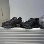 Черные кроссовки Balenciaga Track Trainers Recycled Sole