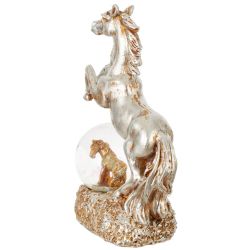 GAEM Фигурка декор в стекл шаре "Лошадь", L9,5 W5 H14 см, 2в.