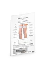 Чулки на широкой резинке белые stocking bruna T2 (blanc/белые) (Цвет: белый)