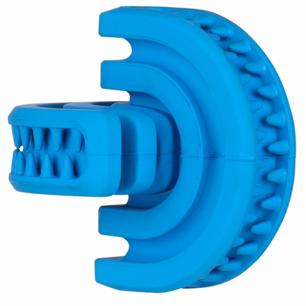 Игрушка Mr.Kranch для собак Головоломка дентальная 8*8,5 см синяя с ароматом курицы