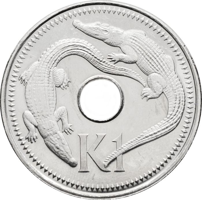 1 кина 2004 Папуа - Новая Гвинея