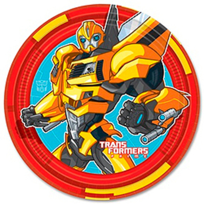 Тарелка-Трансформеры-23см-8шт