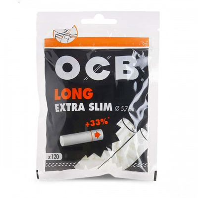 Фильтры для сигарет "OCB" 5.7мм Extra Slim Long 120шт