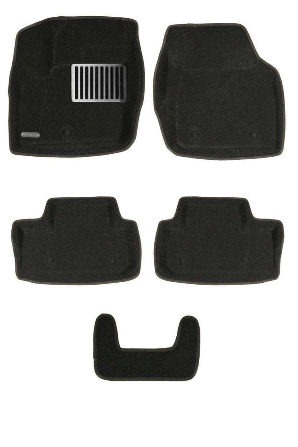 Коврики салона для LAND ROVER Freelander II (2006-2014) Euromat 3D Lux черные. Арт. EM3D-003101