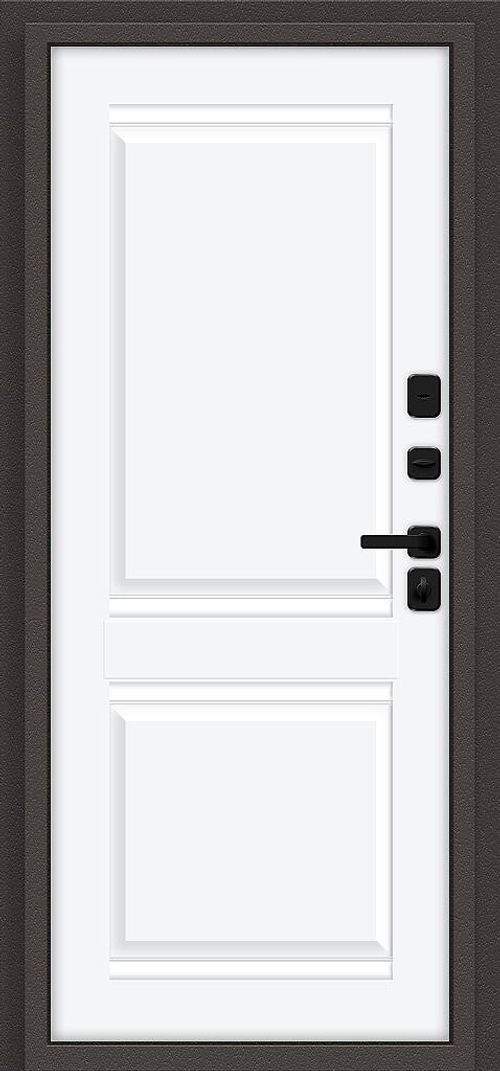 Thermo Некст МФ/SBlack Старк шоколад/White Silk 205*86 правое