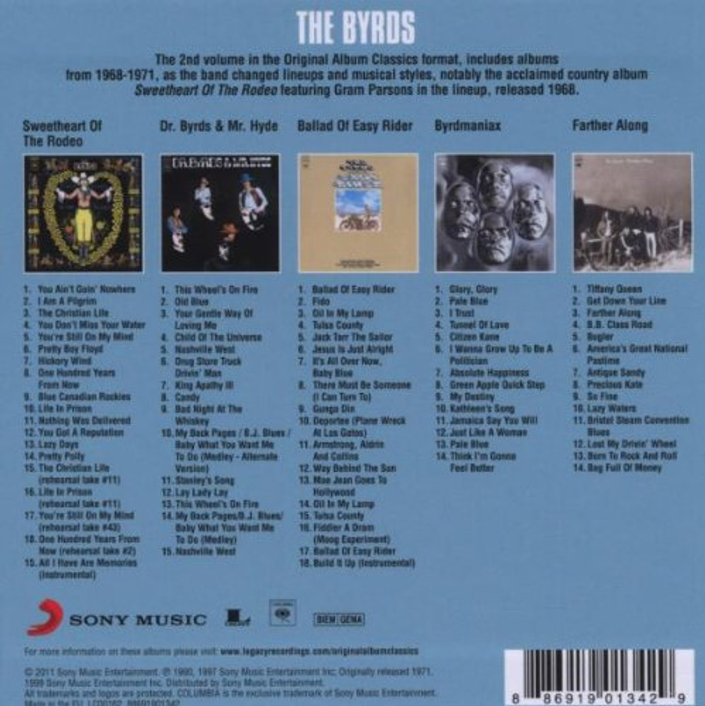 Компакт-диск Original Album Classics — The Byrds купить в интернет-магазине  Collectomania.ru