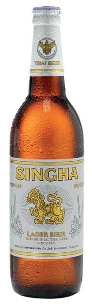 Пиво Сингха / Singha 0.63 - стекло
