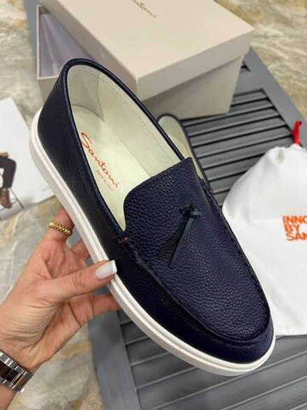 Лоферы Santoni