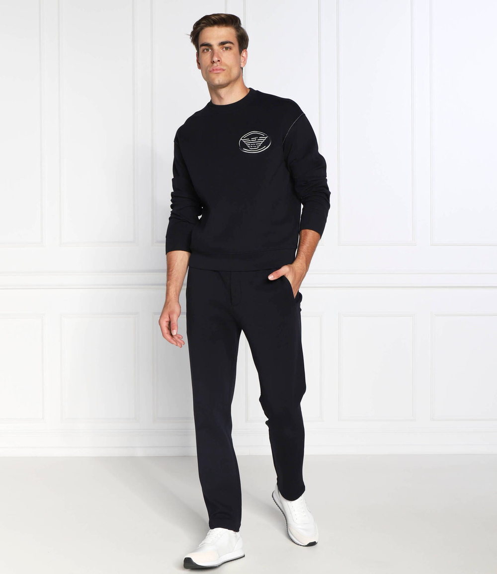 Худи Emporio Armani - темно-синий(6L1M82 1JHSZ)