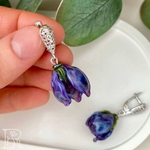 Серьги Крокусы