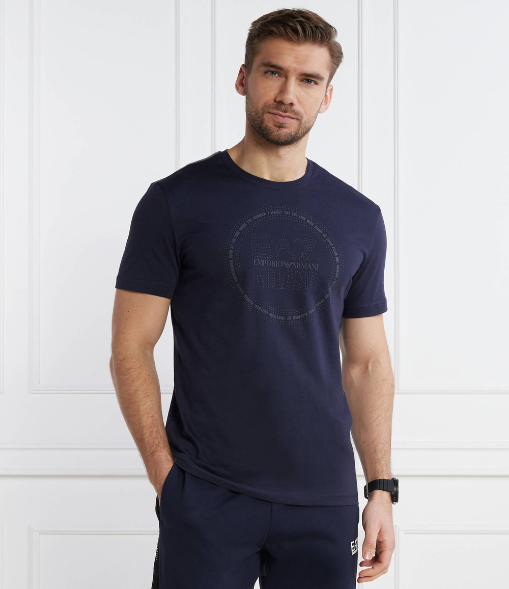 Футболка EA7 - темно-синий(3DPT39 PJTJZ)