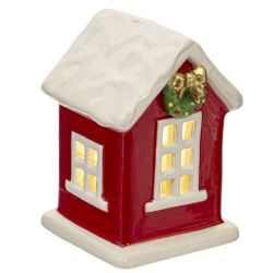 GAEM Фигурка декоративная "Домик" с подсветкой, L7,5 W7,5 H10,5 см, (LR44х3