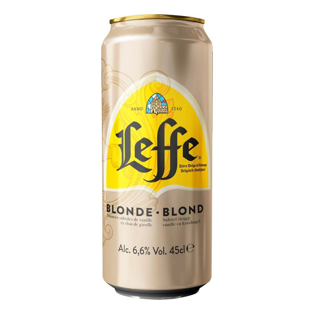 Пиво Леффе блонд  ж/б 0.5 л 6.6% ИнБёв Бельгия