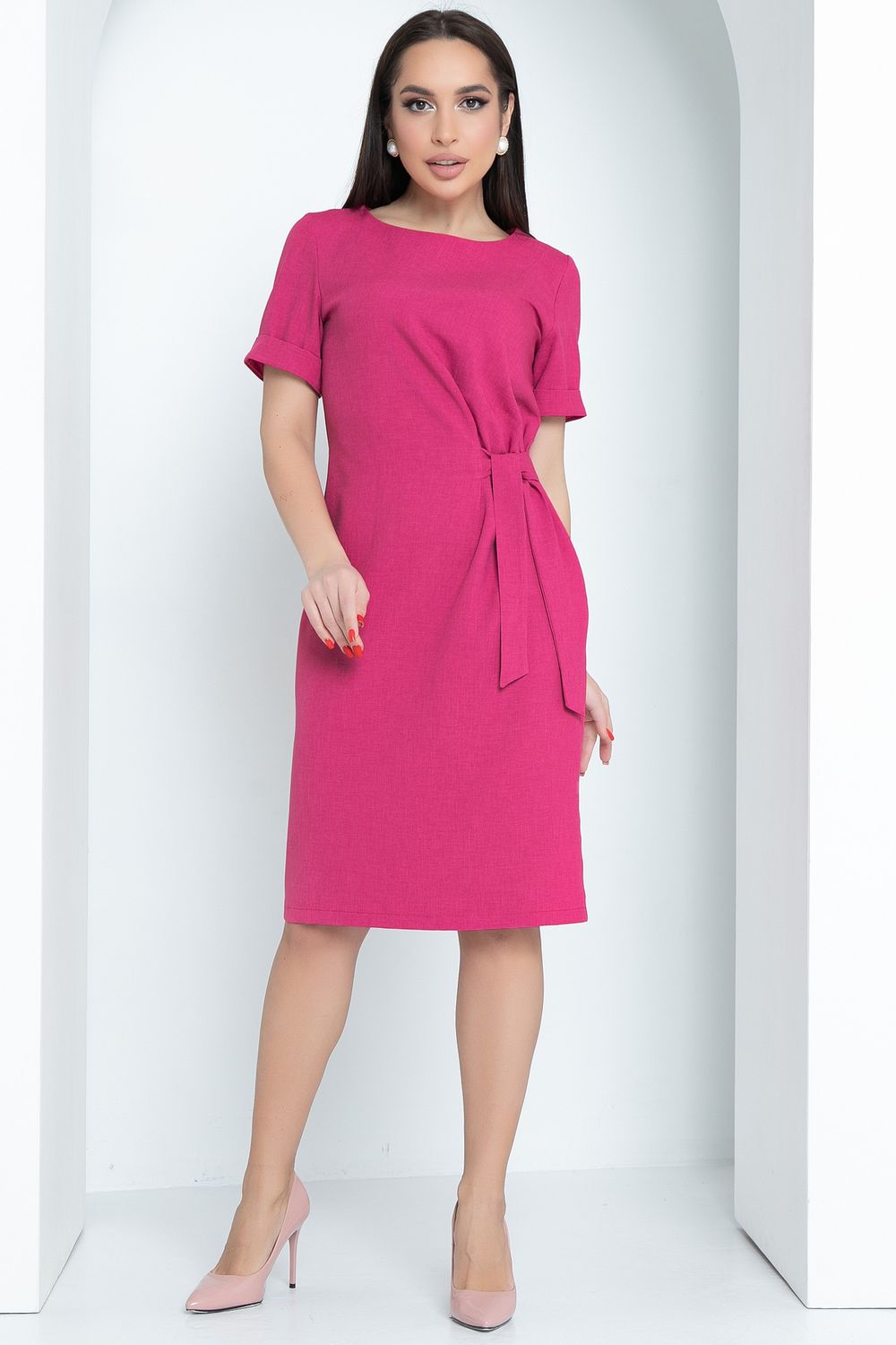 Платье Модельное (фуксия) Diolche (Акция)