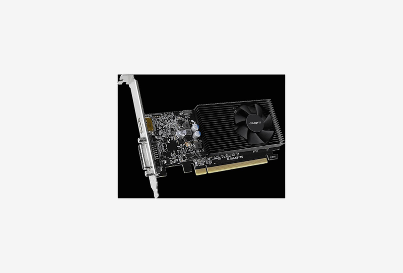Видеокарта NVIDIA GeForce GT 1030 Gigabyte 2Gb (GV-N1030D4-2GL)