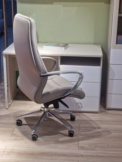 Кресло офисное 2322 982665 grey color LEATHER