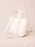 сумка тоут через плечо средняя с двумя ручками