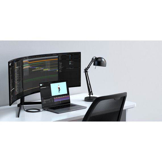 Кабель Satechi USB-C - HDMI 2.1 8K 2 м (ST-YH8KCM) Серый космос