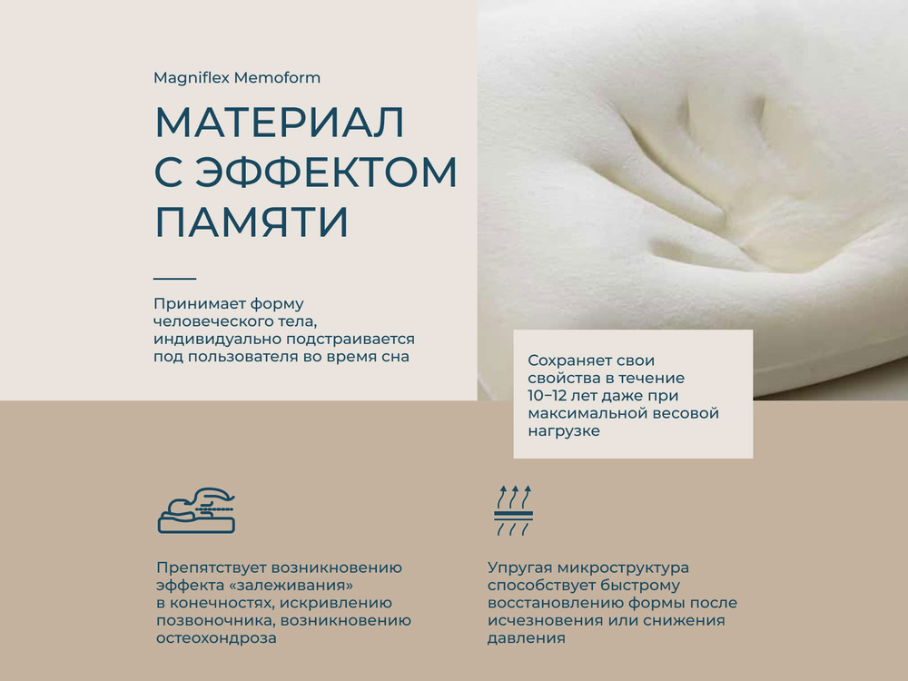 Ортопедический матрас Magniflex Natur Comfort New