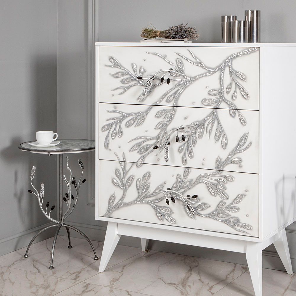 Столик декоративный Oliva Branch (Олива Бранч) Айс