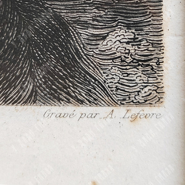 Лефевр Ашиль. Битва при Абукире 25 июля 1799 г. По оригиналу Антуана-Жана Гро. Бумага, гравюра резцо