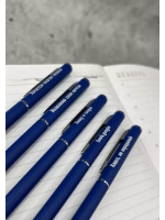 Набор ручек металлических с прикольными надписями