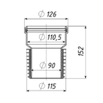 110 переход ремонтный на 100 ТП-82.100 ТАТПОЛИМЕР