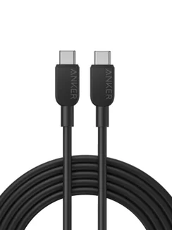 Кабель Anker 310 USB-C to USB-C Cable 60W  0,9m (Black)