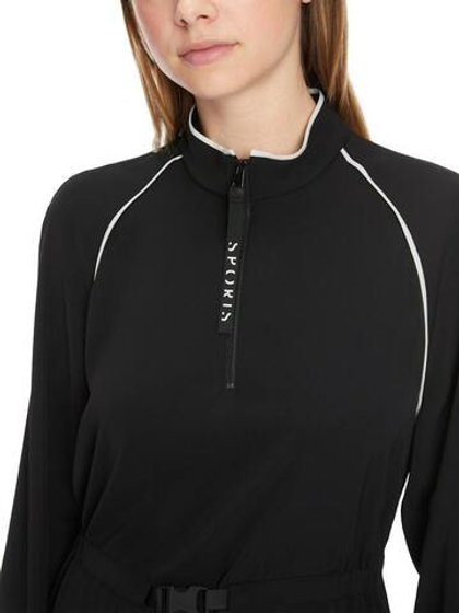 Marc Cain Платье в спортивном стиле на поясе