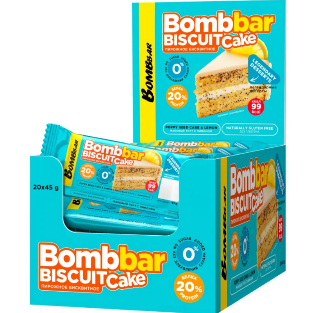 Bombbar Biscuit Cake (45 гр.)