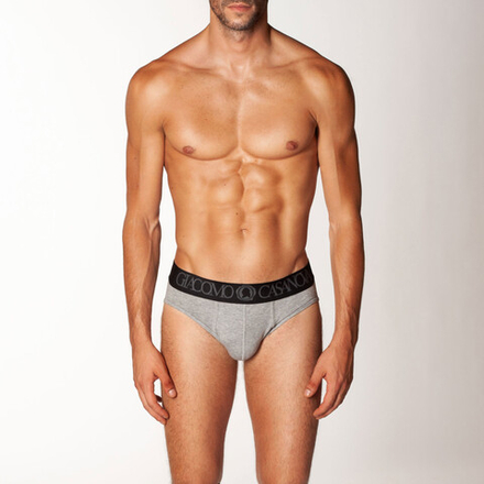 Мужские трусы брифы серые CASANOVA 0001C