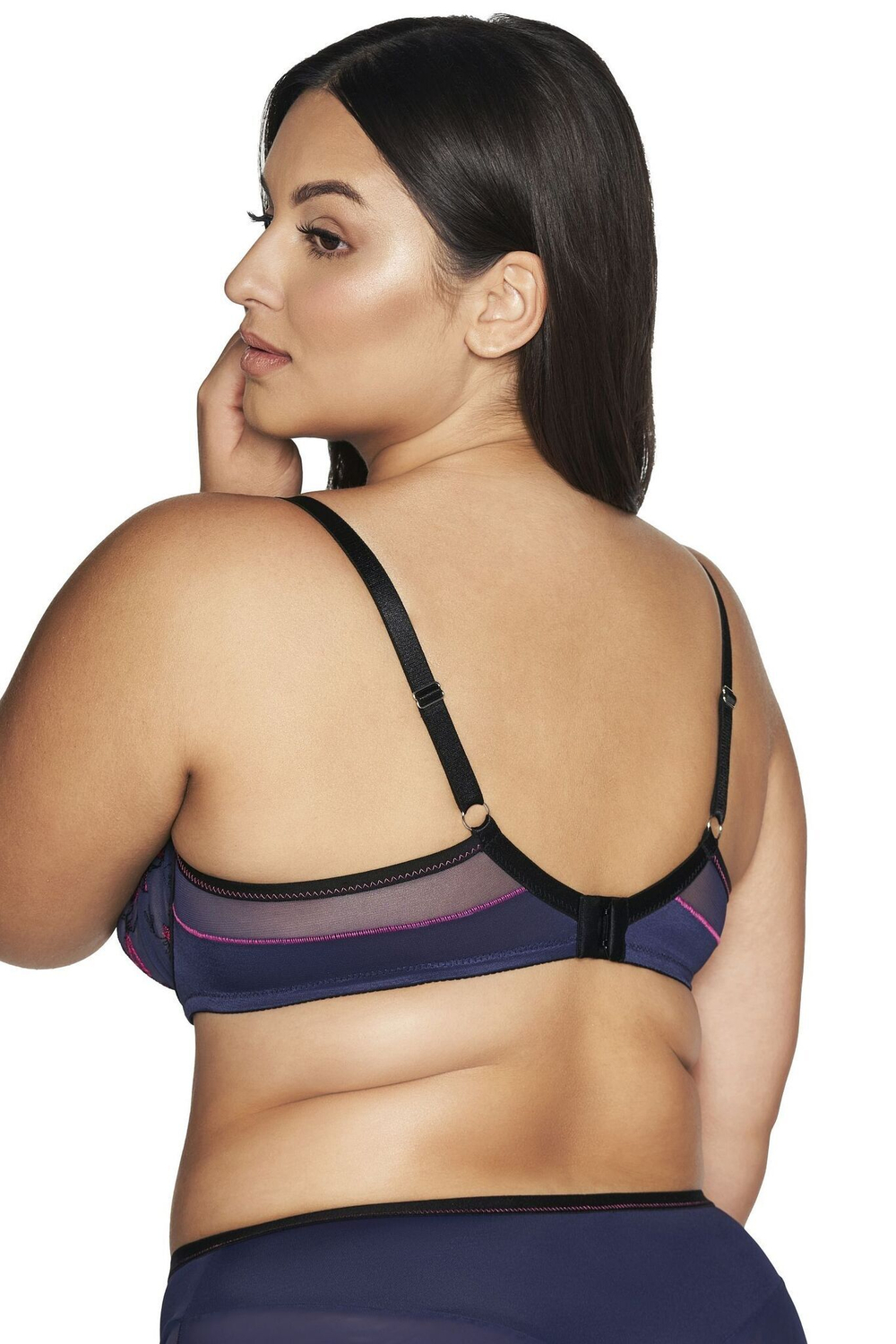 Бюстгальтер с мягкой чашкой Mistral (Размер: 80C) (Цвет: красный с синим)