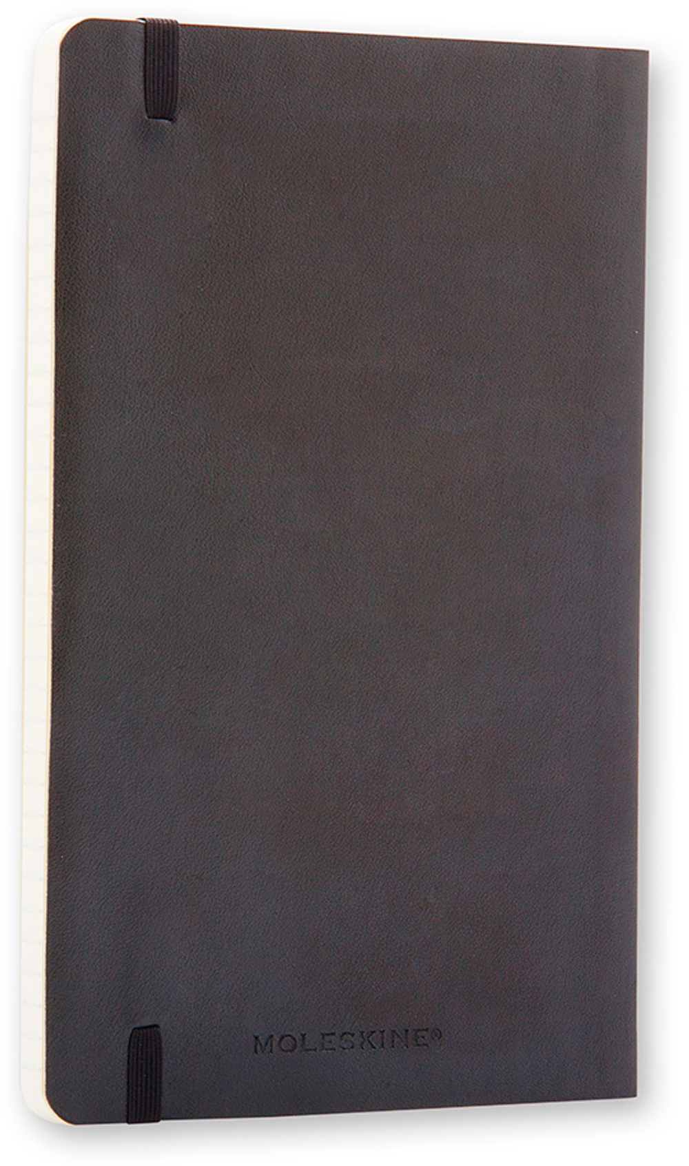 Блокнот Moleskine Classic Soft (QP616) 13х21см, 192стр. в линейку, мягкая обложка, черный