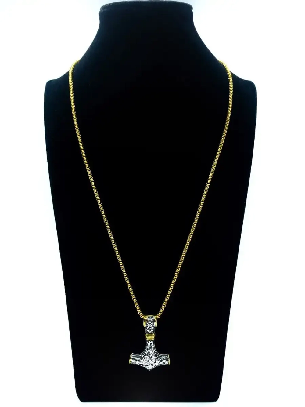 Цепь с подвеской Топор скандинавской оберег Гром Секира Тора
