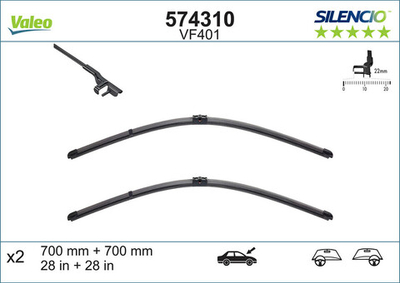 VALEO - 574310-VAL - Wiper Blade