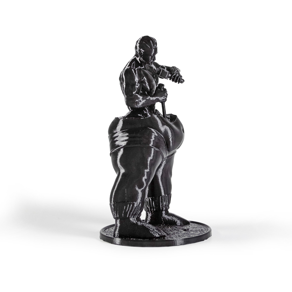 Фигурка интерьерная "Скульптор своего тела", мужчина, черная