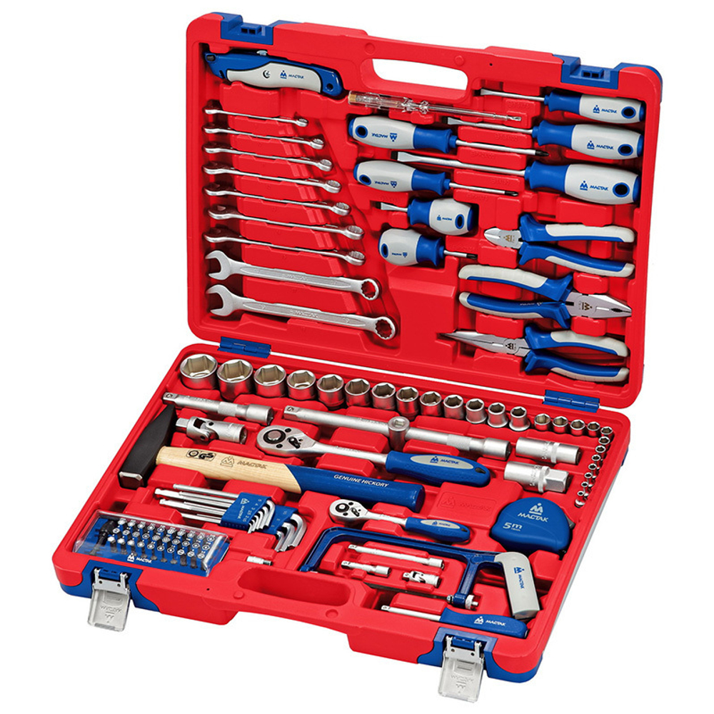 Набор инструментов универсальный, 102 предмета МАСТАК 01-102C