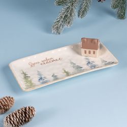 БЛЮДО СЕРВИРОВОЧНОЕ КОЛЛЕКЦИЯ "CHALET" 25*13*6 СМ