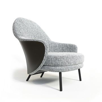 Кресло с оттоманкой Angie