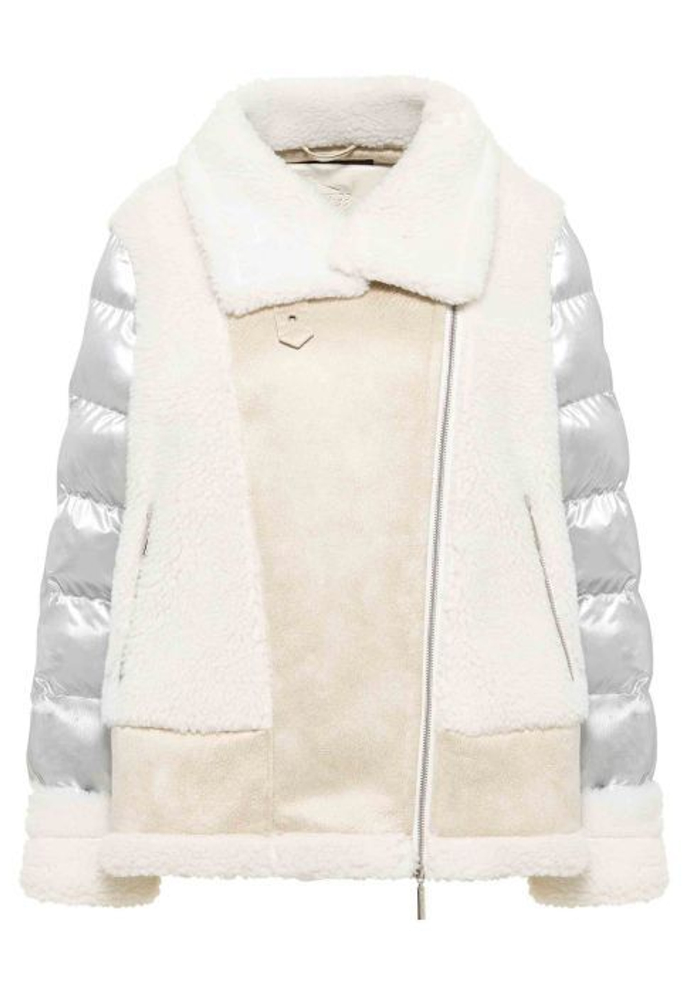 Куртка-косуха Frieda Freddies 3702 бежевый с серебром