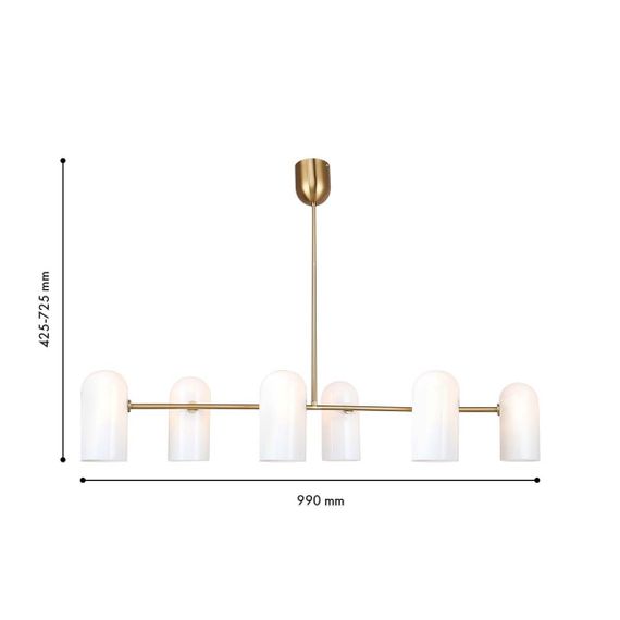 Подвесная люстра F-Promo Barfila 4619-6P