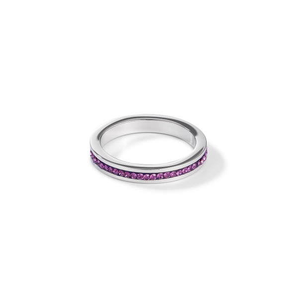 Кольцо Coeur de Lion Amethyst-Silver 0129/40-0843 55 размер 17,5