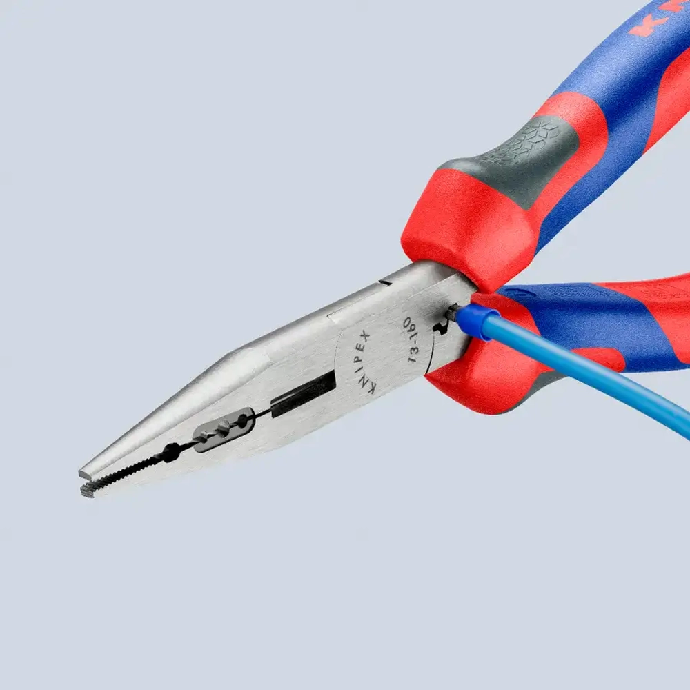 Плоскогубцы для монтажа проводов черненые 160 мм Knipex 13 02 160