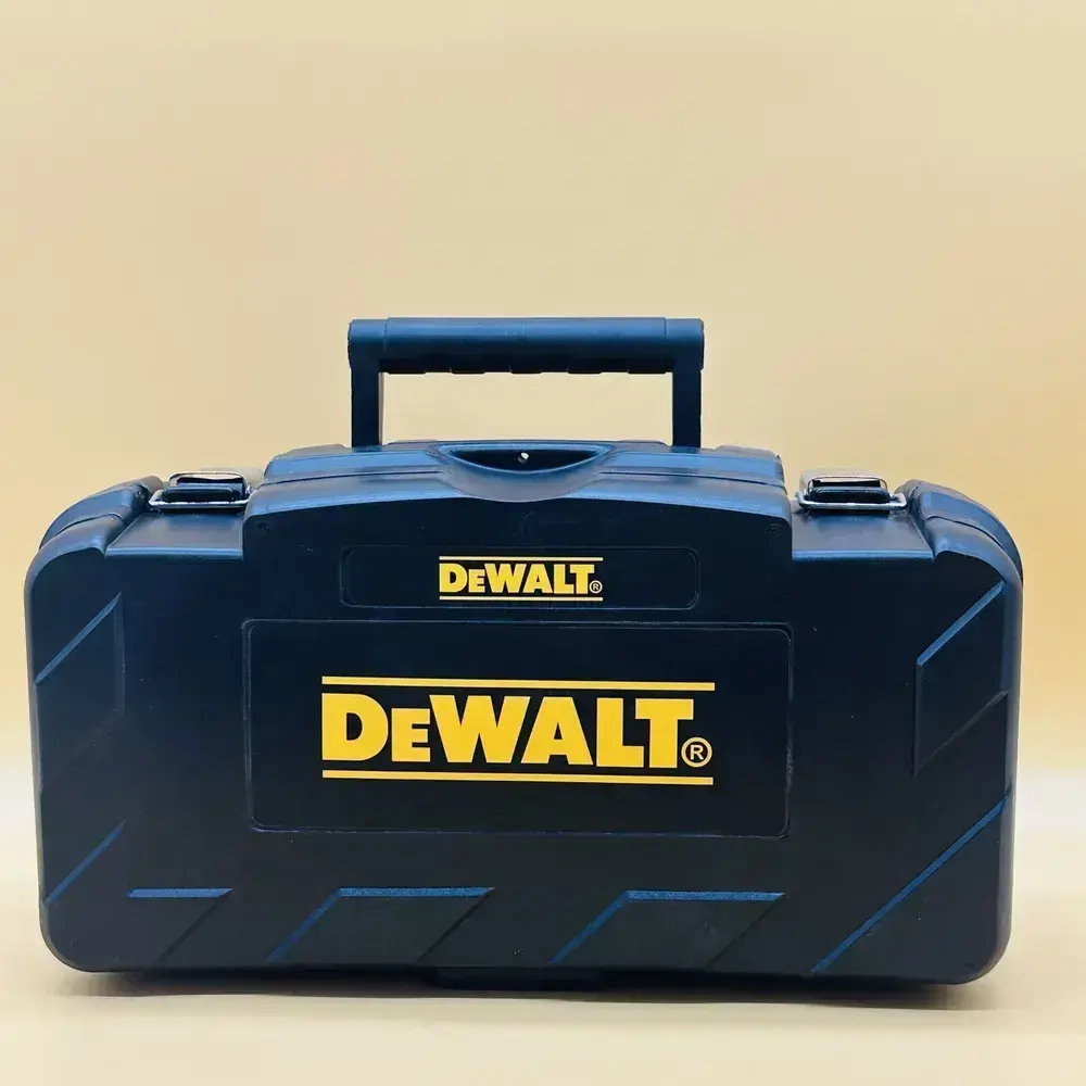 Шлифовальная машина / УШМ / Болгарка DeWALT УШМ 125/1100W (1100 Вт, 125 мм), с регулировкой оборотов, сетевая, в кейсе