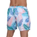 Мужские шорты для плавания белые с принтом Belek DOREANSE 3811