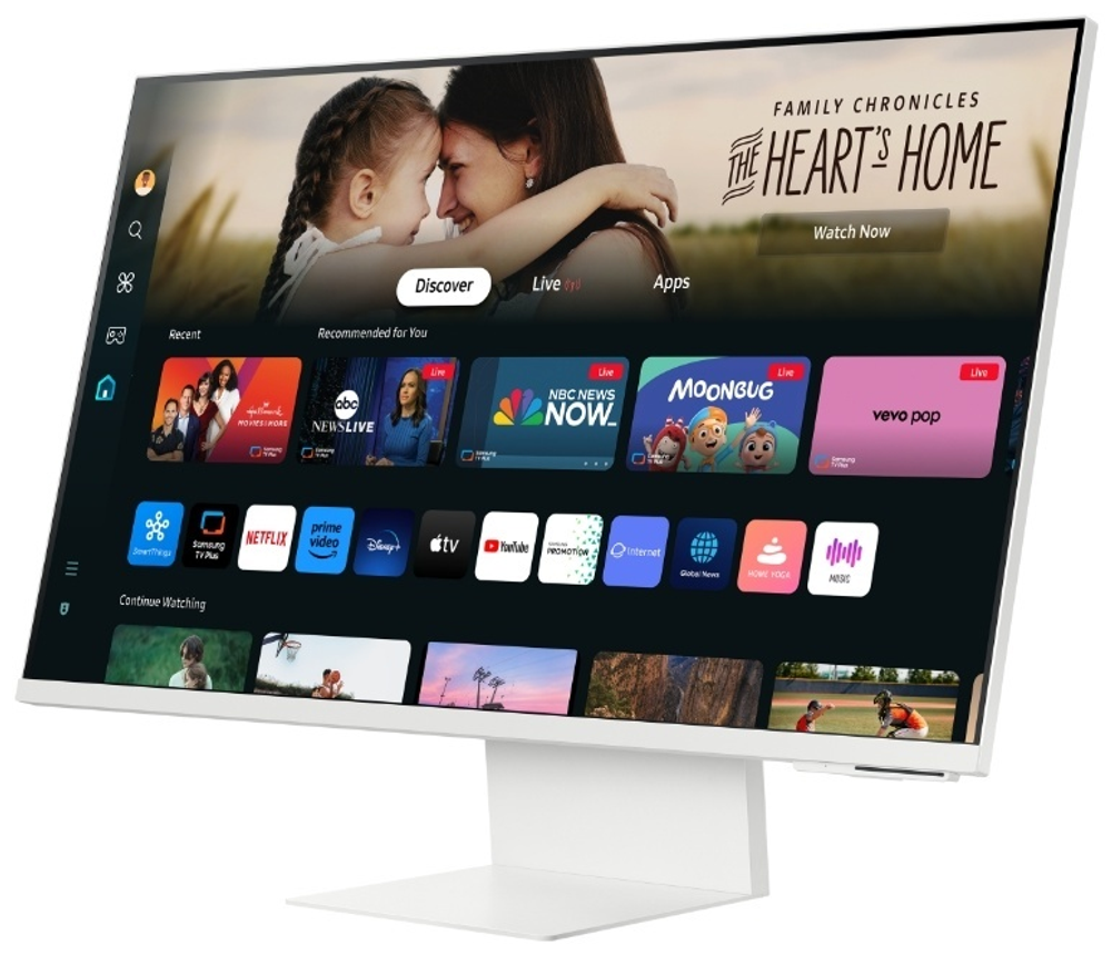 Монитор 32" Samsung LS32DM801UIXCI белый