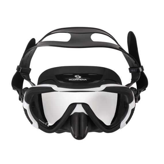 Маска Scorpena Miami черно-белая