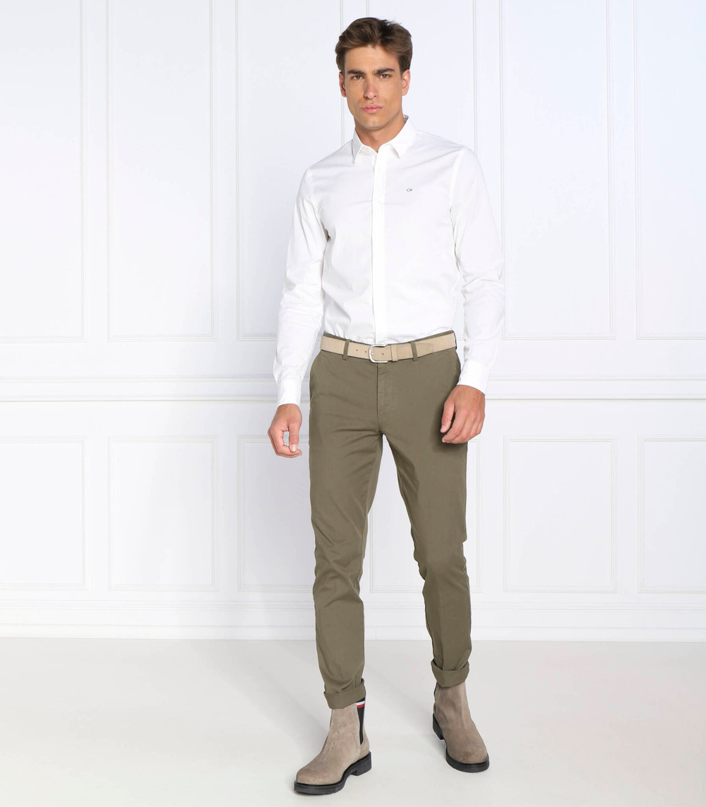 рубашка poplin Calvin Klein - белый(K10K110856)