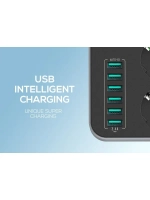 Удлинитель сетевой фильтр с  6 USB